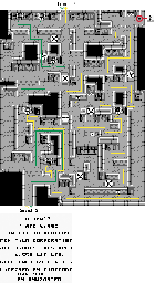 Thumbnail for a map of Air Duct (C) for the Game Boy game Alien 3.