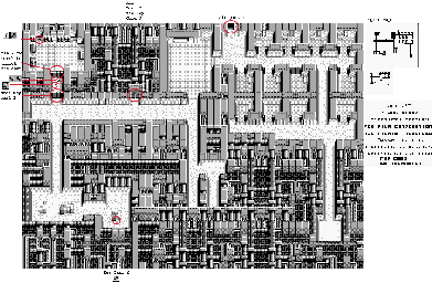 Thumbnail for a map of Level 2 for the Game Boy game Alien 3.