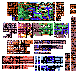 Thumbnail for a map of Map for the Game Boy game Arle no Bouken: Mahou no Jewel.