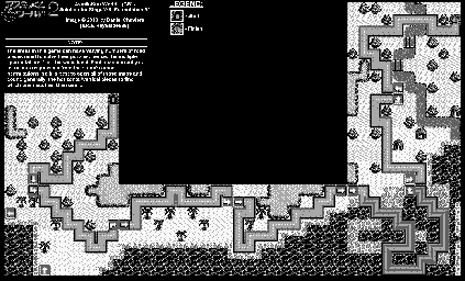 Thumbnail for a map of Stage 2-3: Permutation #1 for the Game Boy game Asmik-Kun World 2.