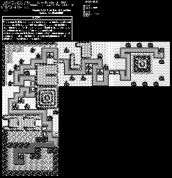Thumbnail for a map of Stage 4-1: Permutation #1 for the Game Boy game Asmik-Kun World 2.