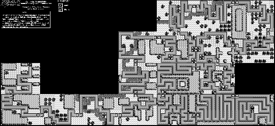 Thumbnail for a map of Stage 4-4: Permutation #1 for the Game Boy game Asmik-Kun World 2.