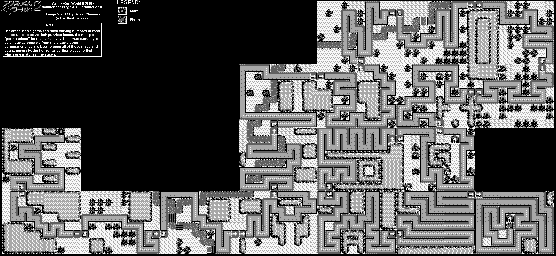 Thumbnail for a map of Stage 4-4: Permutation #3 for the Game Boy game Asmik-Kun World 2.
