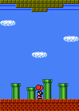 Thumbnail for a map of Bonus Stage for the Game Boy game Balloon Fight GB.