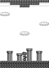 Thumbnail for a map of Bonus Stage (Monochrome) for the Game Boy game Balloon Fight GB.