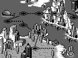 Thumbnail for a map of Stage Select (Monochrome) for the Game Boy game Balloon Fight GB.