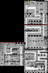 Thumbnail for a map of Level 2: School Grounds for the Game Boy game Beavis And Butt-Head.
