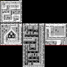Thumbnail for a map of Level 4: Park for the Game Boy game Beavis And Butt-Head.