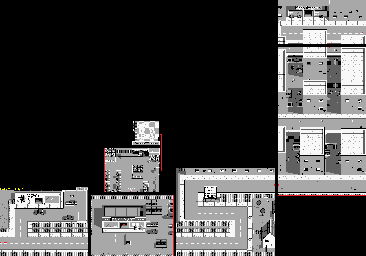 Thumbnail for a map of Level 7: City for the Game Boy game Beavis And Butt-Head.