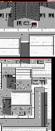 Thumbnail for a map of Level 8: Slums for the Game Boy game Beavis And Butt-Head.