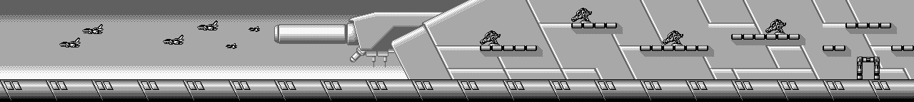 Thumbnail for a map of The Albatross 1 for the Game Boy game Bionic Commando.