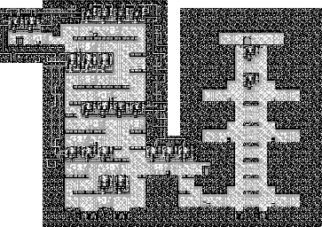 Thumbnail for a map of Area 1 2 for the Game Boy game Bionic Commando.