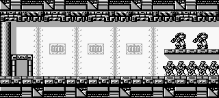 Thumbnail for a map of Area 10 3 for the Game Boy game Bionic Commando.