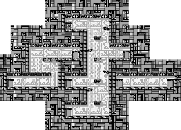 Thumbnail for a map of Area 10 4 for the Game Boy game Bionic Commando.