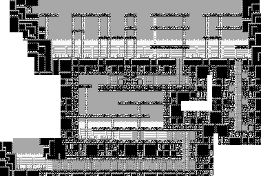 Thumbnail for a map of Area 13 for the Game Boy game Bionic Commando.