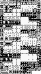 Thumbnail for a map of Area 16 2 for the Game Boy game Bionic Commando.