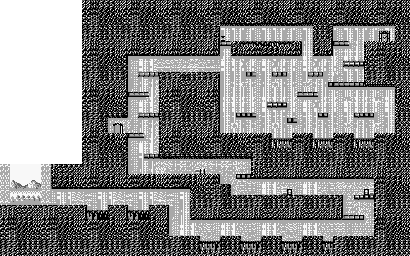 Thumbnail for a map of Area 3 for the Game Boy game Bionic Commando.