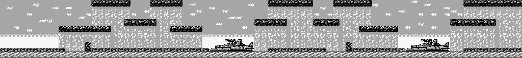 Thumbnail for a map of Enemies!! Sea for the Game Boy game Bionic Commando.