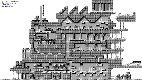 Thumbnail for a map of Level 2 for the Game Boy game The Blues Brothers.