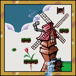 Thumbnail for a map of Level 3-1 for the Game Boy game Bounced.