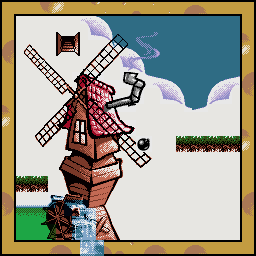 Thumbnail for a map of Level 3-6 for the Game Boy game Bounced.