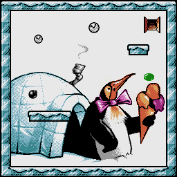 Thumbnail for a map of Level 4-5 for the Game Boy game Bounced.