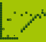 Thumbnail for a map of Level 07 for the Game Boy game The Bouncing Ball.