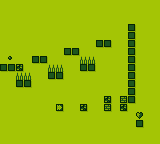 Thumbnail for a map of Level 12 for the Game Boy game The Bouncing Ball.