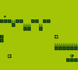 Thumbnail for a map of Level 13 for the Game Boy game The Bouncing Ball.