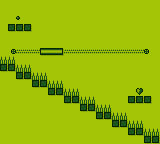 Thumbnail for a map of Level 14 for the Game Boy game The Bouncing Ball.