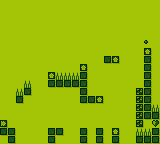 Thumbnail for a map of Level 16 for the Game Boy game The Bouncing Ball.