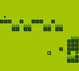 Thumbnail for a map of Level 21 for the Game Boy game The Bouncing Ball.