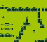 Thumbnail for a map of Level 29 for the Game Boy game The Bouncing Ball.