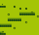 Thumbnail for a map of Level 31 for the Game Boy game The Bouncing Ball.
