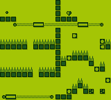 Thumbnail for a map of Level 36 for the Game Boy game The Bouncing Ball.