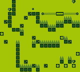 Thumbnail for a map of Level 41 for the Game Boy game The Bouncing Ball.