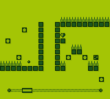 Thumbnail for a map of Level 43 for the Game Boy game The Bouncing Ball.