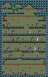 Thumbnail for a map of Stage 41 for the Game Boy game Bugs Bunny Crazy Castle 3.