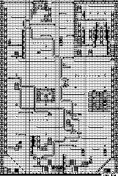 Thumbnail for a map of Stage 24 for the Game Boy game The Bugs Bunny Crazy Castle II.