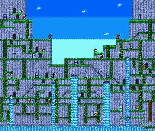 Thumbnail for a map of Stage 5-4 for the Game Boy game Bugs Bunny In Crazy Castle 4.