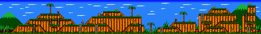 Thumbnail for a map of Stage 6-2 for the Game Boy game Bugs Bunny In Crazy Castle 4.