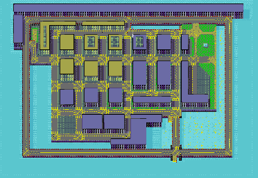 Thumbnail for a map of Level 04 for the Game Boy game Carmageddon: Carpocalypse Now.
