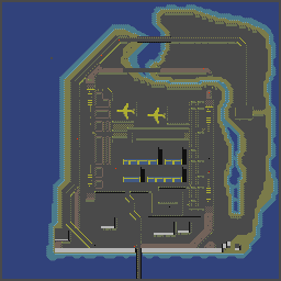 Thumbnail for a map of Level 15 for the Game Boy game Carmageddon: Carpocalypse Now.