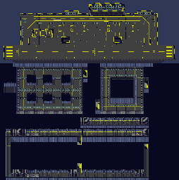 Thumbnail for a map of Level 30 for the Game Boy game Carmageddon: Carpocalypse Now.