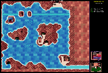 Thumbnail for a map of The Angry Sea for the Game Boy game Crystalis.