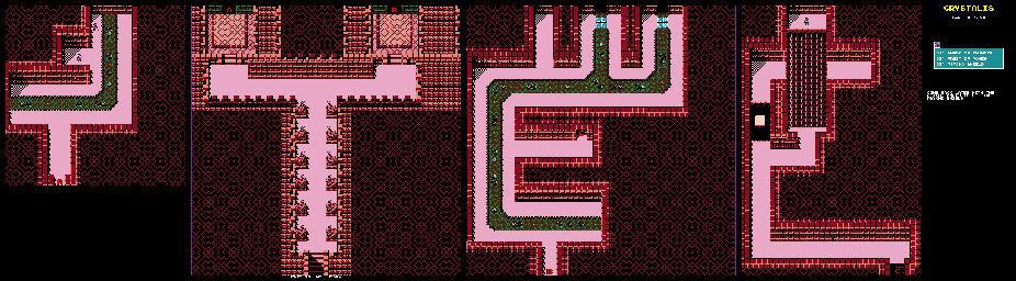 Thumbnail for a map of Cave Of Styx for the Game Boy game Crystalis.
