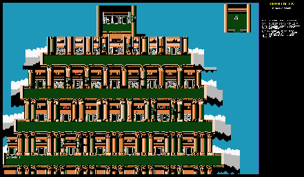 Thumbnail for a map of Floating Tower for the Game Boy game Crystalis.