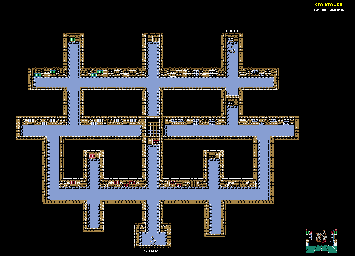 Thumbnail for a map of Floating Tower Maze for the Game Boy game Crystalis.