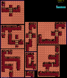 Thumbnail for a map of Fog Lamp Cave for the Game Boy game Crystalis.
