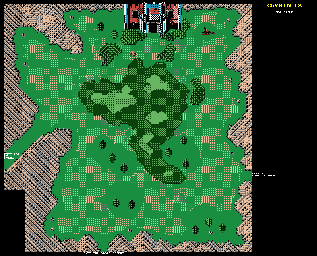 Thumbnail for a map of Goa Field for the Game Boy game Crystalis.